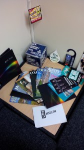 AC Print Ltd commercial print. Brochures, Point of Sale, Direct Mail in Our Reception