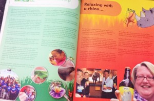 Zoo News Magazine printed for Paignton Zoo by AC Print Ltd Torbay nr Newton Abbot